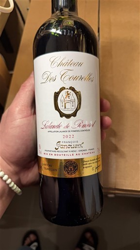 Burdeos Lalande-de-Pomerol Château Des Tourelles 2022