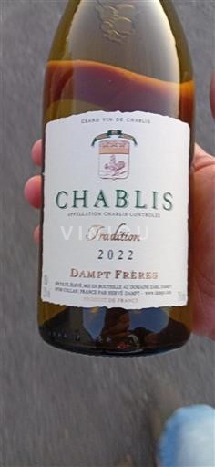 Borgogna Chablis Dampt Frères Tradition 2022