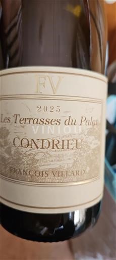 Rhônedalen Condrieu François Villard Les Terrasses du Palat 2023
