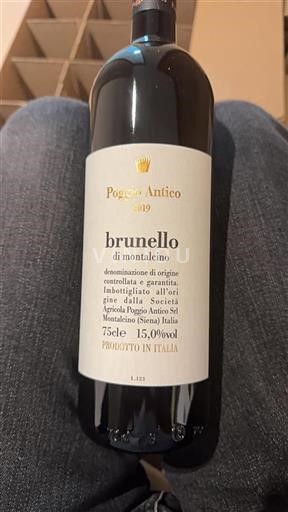 Tuscan Wines Brunello di Montalcino Poggio Antico 2019