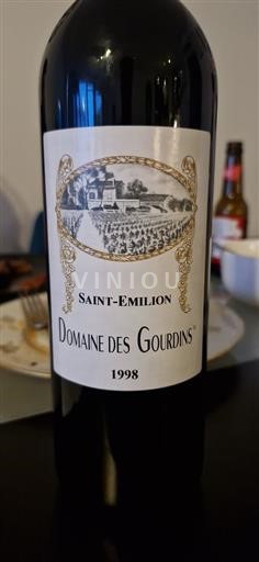 Bordeaux Saint-Émilion Domaine Des Gourdins 1998