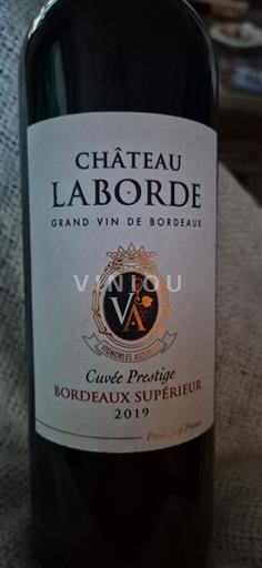 Burdeos Bordeaux superior Château Laborde Prestige 2019