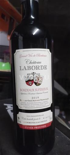 Burdeos Bordeaux superior Château Laborde Prestige 2019