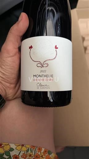 Bourgogne Monthélie Claude de Suremain Les Sous Cours 2022