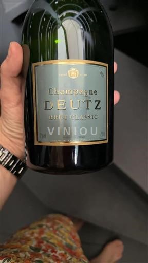 Šampanja Šampanjec Deutz Brut Classic Neleten.