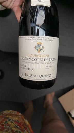 Borgoña No especificado Château Quincey 2011