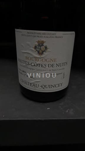 Borgoña Hautes Côtes de Nuits Château Quincey 2011