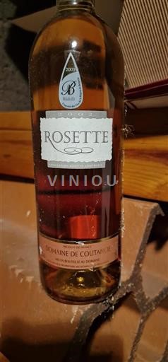 Southwest Rosette Domaine Coutancie 2002
