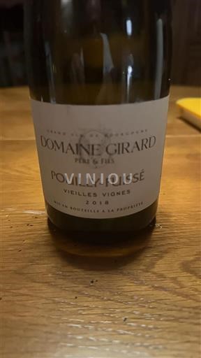 Burgundsko Pouilly-fuissé Domaine Girard Père & Fils Vieilles Vignes 2018