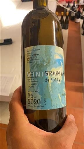 Valais Not Specified Marie-Thérèse Chappaz Grain Arvine 2020