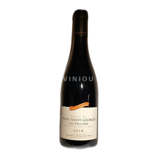 Vin Rouge sec Les Pruliers David Duband 2018 France Bourgogne Nuits-saint-georges AOC Premier Cru