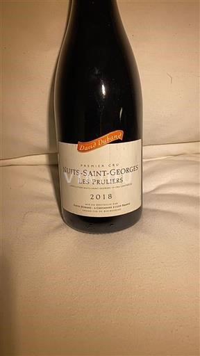 Burgund Nuits-Saint-Georges Premier Cru David Duband Les Pruliers 2018