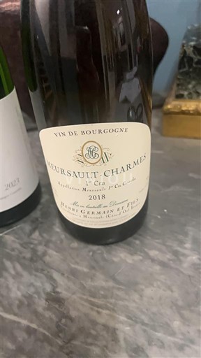 Burgundija Meursault Premier Cru Henri Germain et Fils 2018