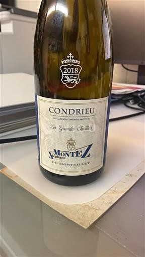 Rhônevallei Condrieu Domaine Monteillet Les Grandes Chaillées 2018