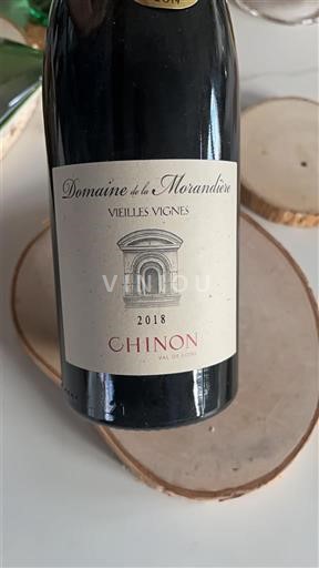 Valle della Loira Chinon Domaine La Morandière Vieilles Vignes 2018