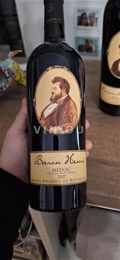 Bordeaux Médoc Baron Philippe de Rothschild Baron Henri 2017