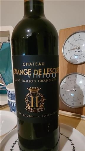 Bordeaux Saint-Émilion Grand Cru Château Grange de Lecure 2016