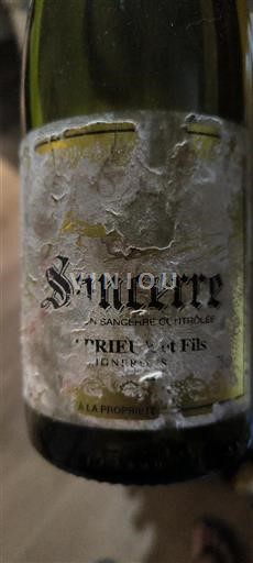 Loiredalen Sancerre Prieur et Fils Icke årgångsbetecknad