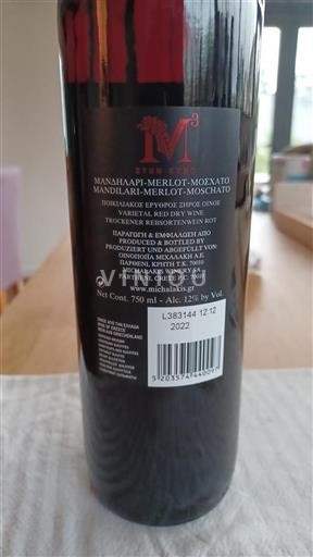 Kreta Ni doloceno Michalakis Winery M3 2022