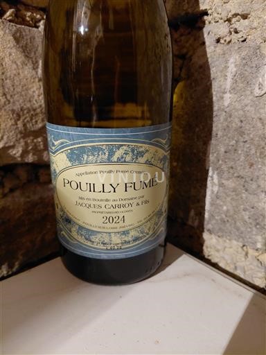 Thung lũng sông Loire Pouilly-fumé Jacques Carroy & Fils 2024
