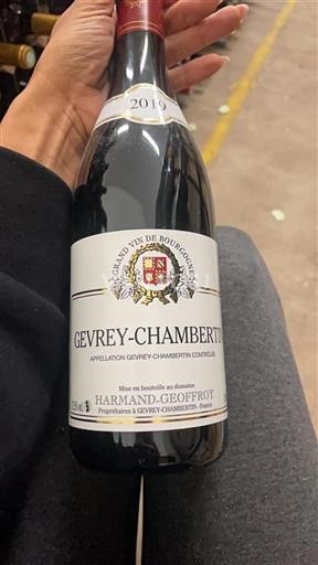 Burgund Gevrey-Chambertin Harmand-Geoffroy 2019