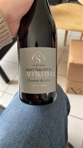 Rhônen laakso Ventoux Château Saint Sauveur L'homme de coeur 2023