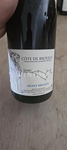 Beaujolais Côte de Brouilly GAEC Leonis Mont Brulius 2015
