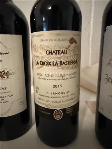 Bordeaux Montagne-saint-émilion Château La Croix La Bastienne 2015