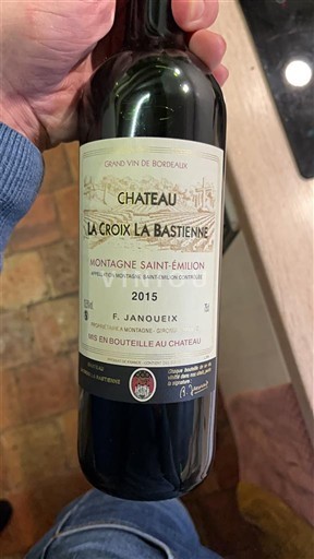Bordoja Montagne-saint-émilion Château La Croix La Bastienne 2015
