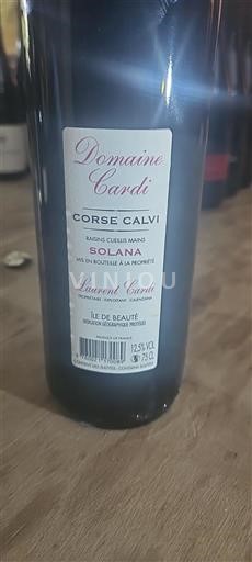 Corsica Niet gespecificeerd Domaine Cardi Solana Niet-geïntegreerd