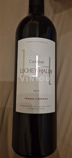 Bordeaux Pessac-Léognan Château Luchey-Halde 2012