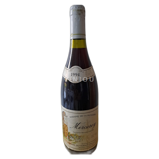 Bourgogne Mercurey Domaine de la Patissiere 1994