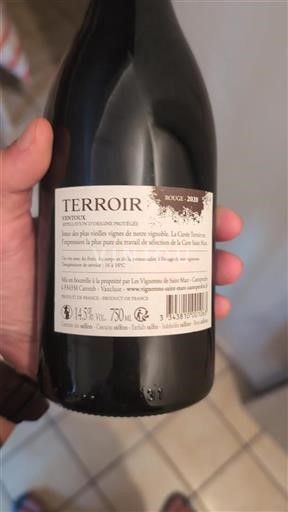 Rona dolina Ventoux Les Vignerons de Saint Marc Terroir 2020