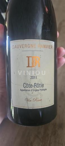 Rhônevallei Côte-rôtie Dauvergne Ranvier Vin Rare 2011