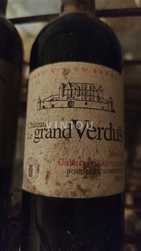 Burdeos Bordeaux superior Château Le Grand Verdus 2018