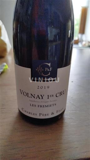Bourgogne Volnay Premier Cru Charles Père & Fille Les Fremiets 2019
