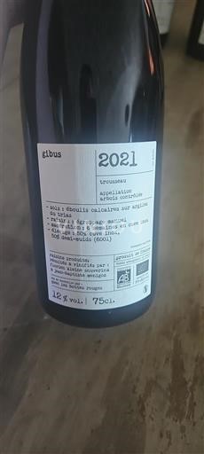 Jura Arbois G&G les bottes rouges gibus 2021
