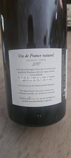 Languedoc Ospecificerad Mademoiselle Marsanne 2017