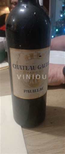 Bordeaux Pauillac Château Gaudin 2016