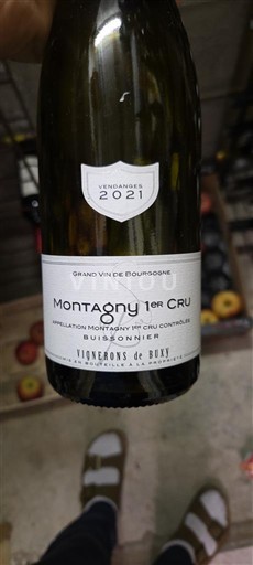Bourgogne Montagny Premier Cru Vignerons de Buxy Buissonnier 2021