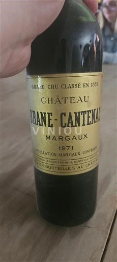 Bordeaux Margaux Grand Cru Château Brane-Cantenac 1971