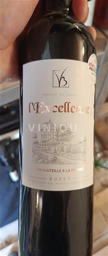 Sudoeste Buzet VB L'Excellence 2016