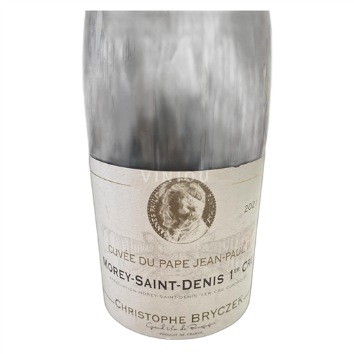 Vin Rouge sec Cuvée du Pape Jean-Paul II Christophe Bryczek 2021 France Bourgogne AOC