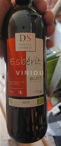 Sudoeste Buzet Domaine Salisquet Esbérit 2013