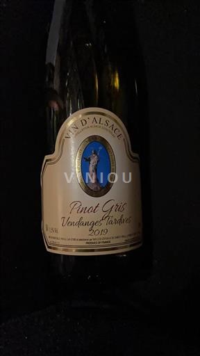 Alsace Vendanges Tardives Pinot Gris Vendanges Tardives 2019