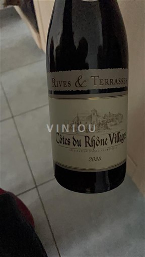Rhône-dalen Côtes-du-Rhône-Villages Rives & Terrasses 2018