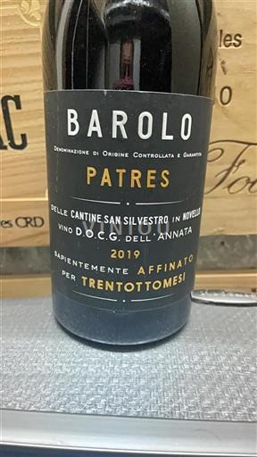 Piémont Barolo Cantine San Silvestro Patres 2019