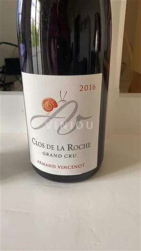 Burgundi Clos-de-la-roche Grand Cru Armand Vincenot 2016