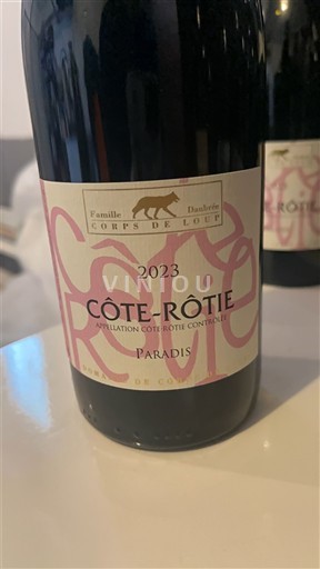 Rhône Valley Côte-Rôtie Corps de Loup Paradis 2023