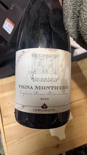 Umbría No especificado Lungarotti Rubesco Vigna Monticchio Riserva 2010